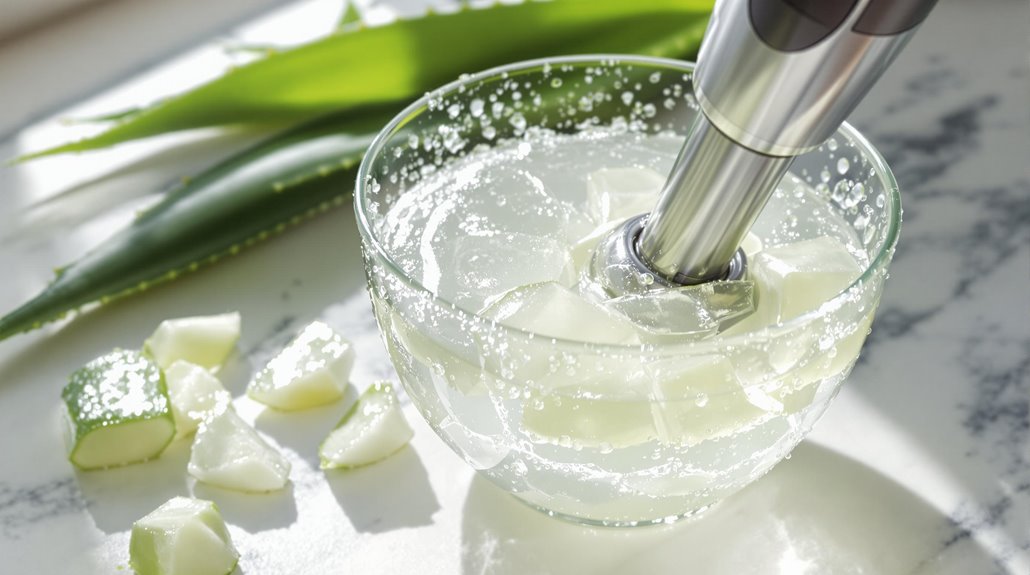 detailed blending instructions provided