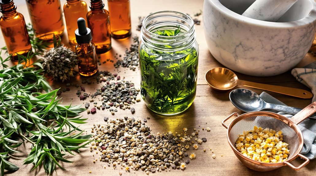 herbal tincture preparation instructions