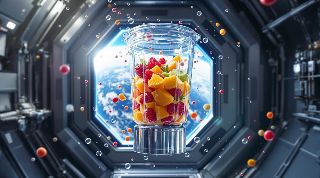 How Would a Blender Work in Zero Gravity?