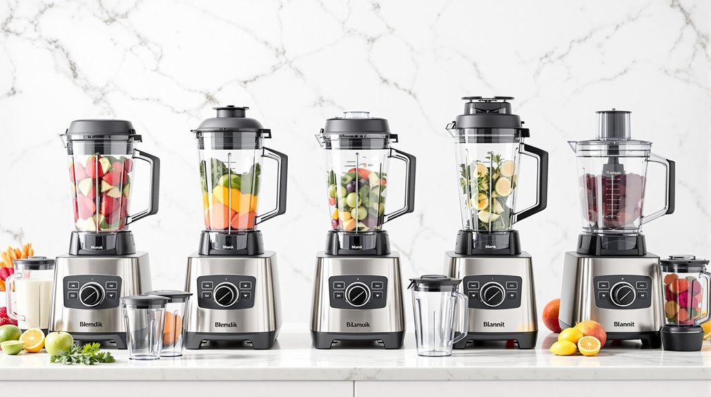 blender models comparison overview