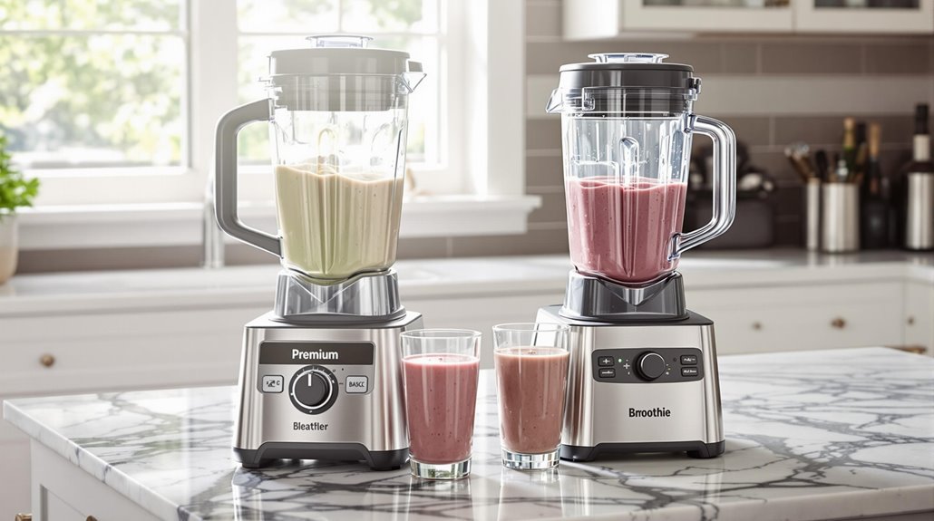 comparing high end and low cost options