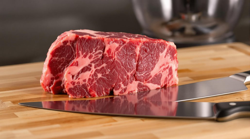selecting ideal meat for grinding