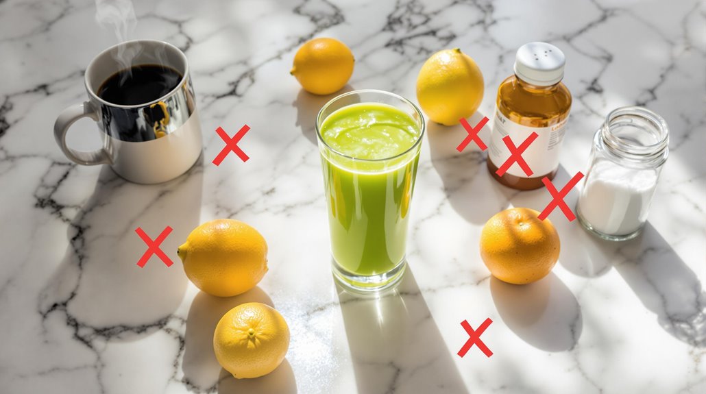 What Should You Not Mix With Celery Juice?