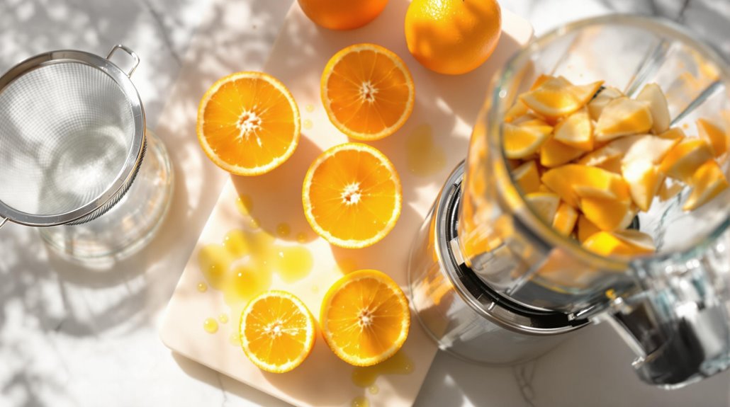 detailed step by step blending instructions