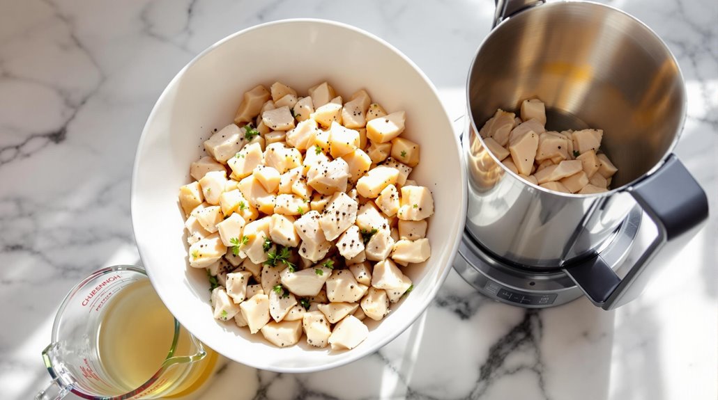 detailed blending instructions provided