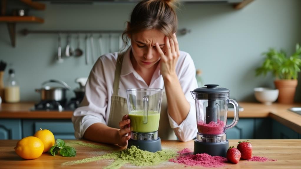 restricted smoothie functionality