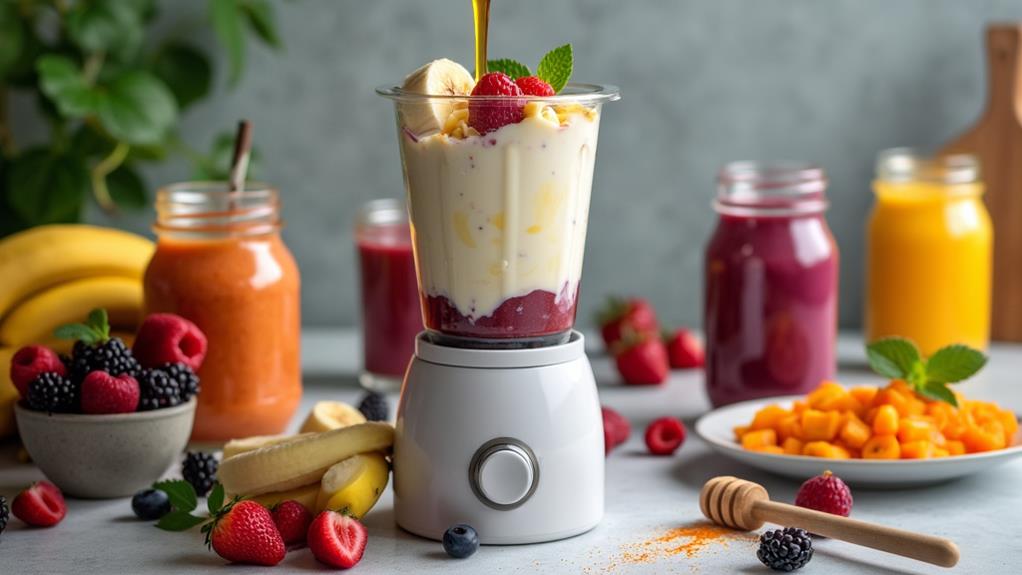 nutrient rich blended yogurt