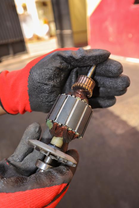 Inspect Motor Components