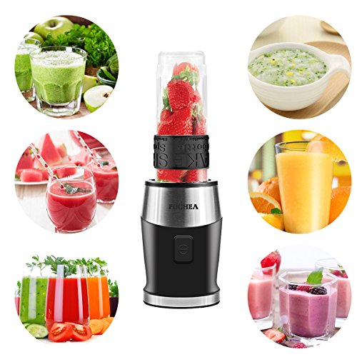 Fochea Blender with different smoothies