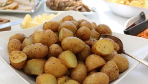 Grinding and mixing raw and cooked food together