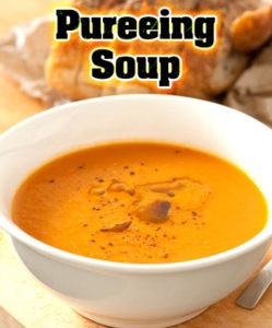 Blenders Pureeing Soup