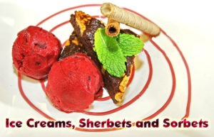 Blender Ice creams sherbets and sorbets