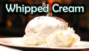 Blenders Whipped Cream