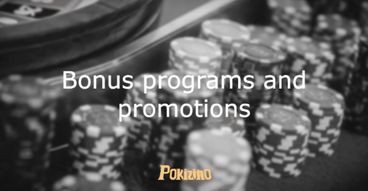 Review bonus programs and promotions Pokizino