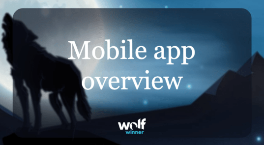 Review of the Wolf Winner mobile application