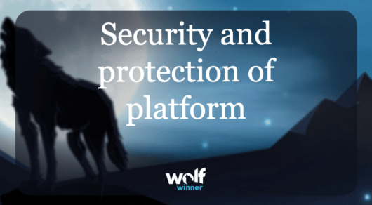 Security and protection of Wolf Winner platform players